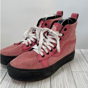 Vans Sk8 Hi MTE Platform Desert Rose High Top Suede‎ Pink  Sneakers Women's 8.5